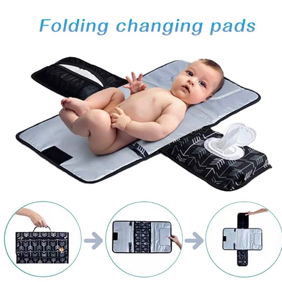 Portable Diaper Changing Pad/Waterproof Travel Diaper Set
